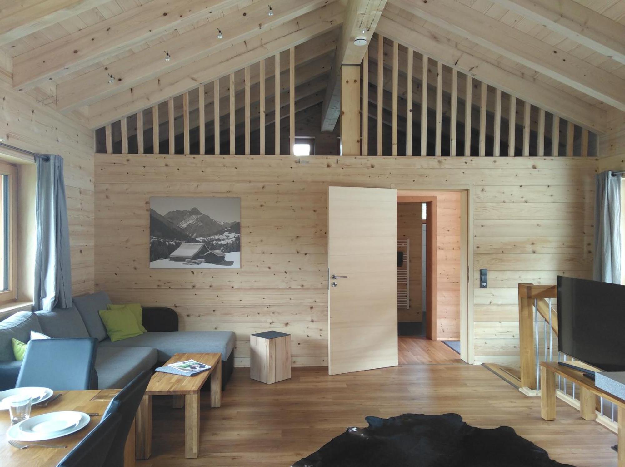 Walser Berg Chalets ريزلرن الغرفة الصورة